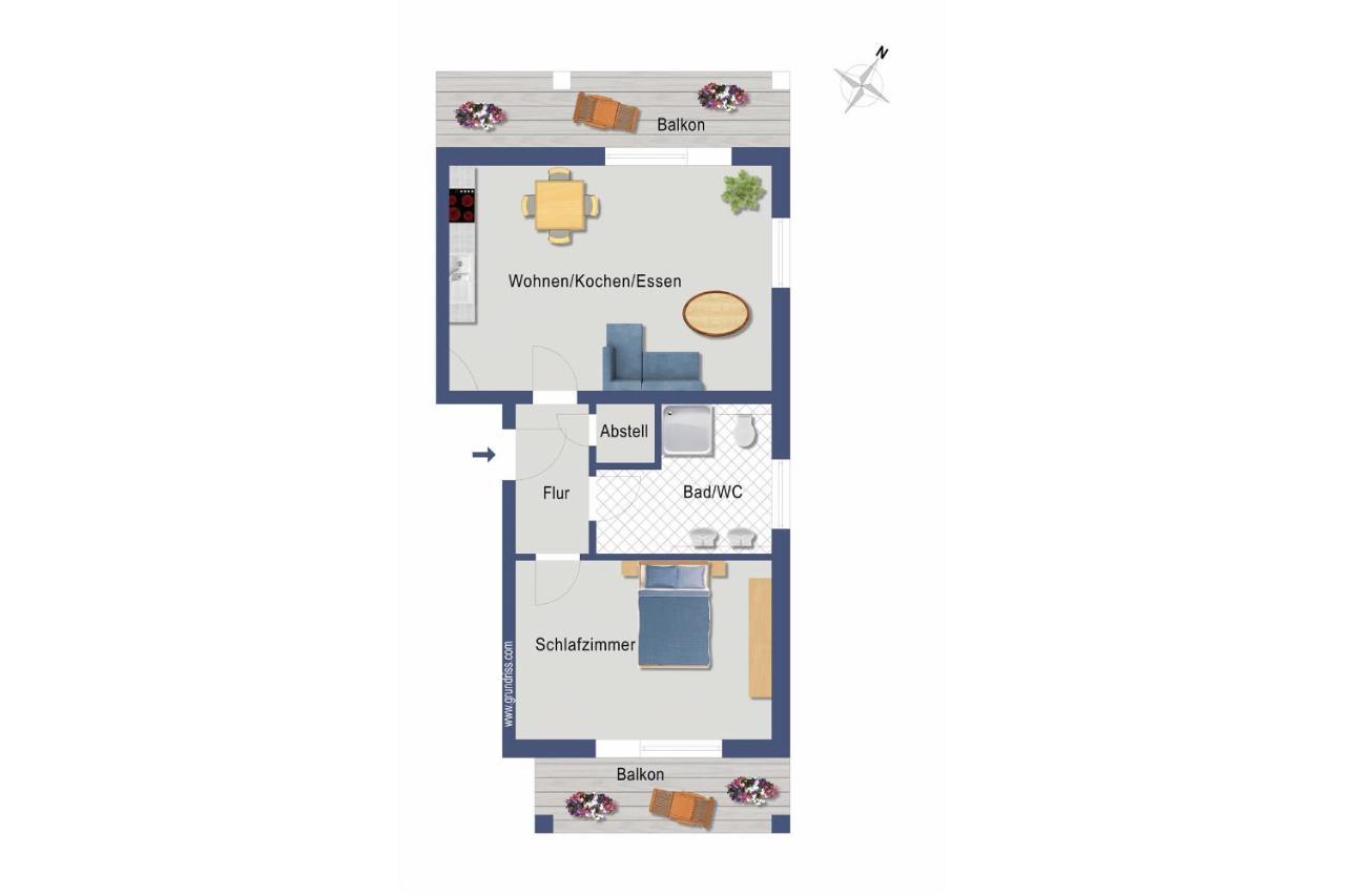 Villa Kaja Wohnung Ostseestrand Korswandt Kültér fotó